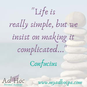 Life is simple quote